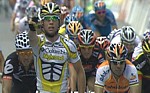 Mark Cavendish gewinnt die f�nfte Etappe der Tour de Suisse 2009